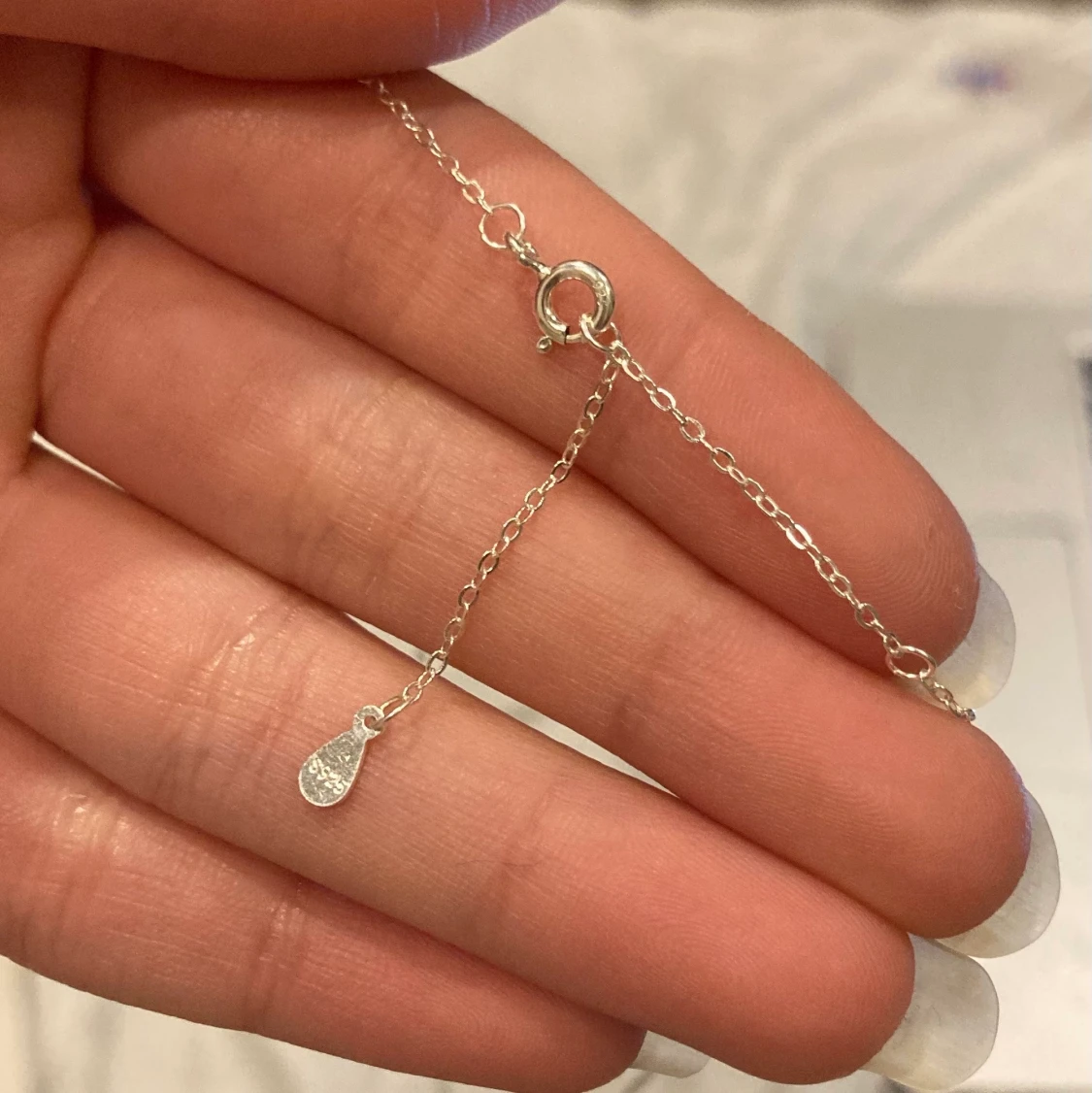 Silver halsband  - 91