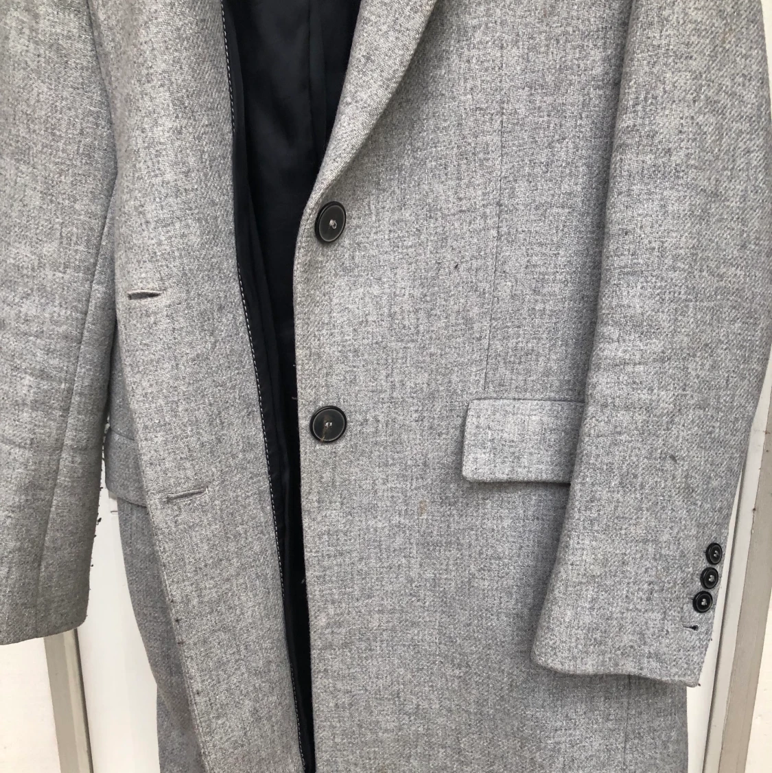 Grå kappa Zara, storlek 40  - 91