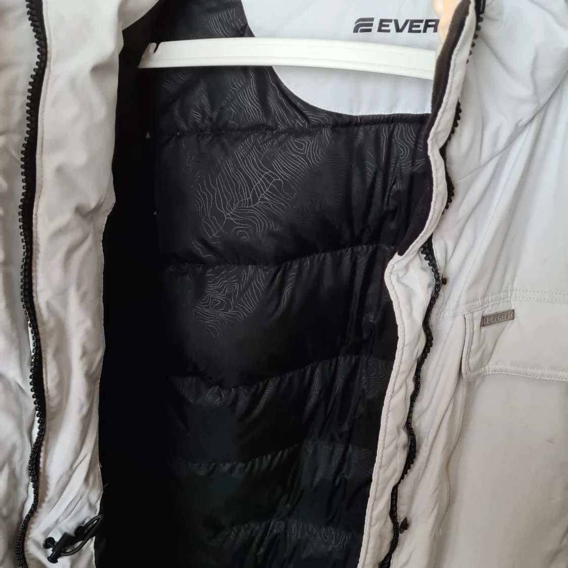 Vit vinterjacka  - 91