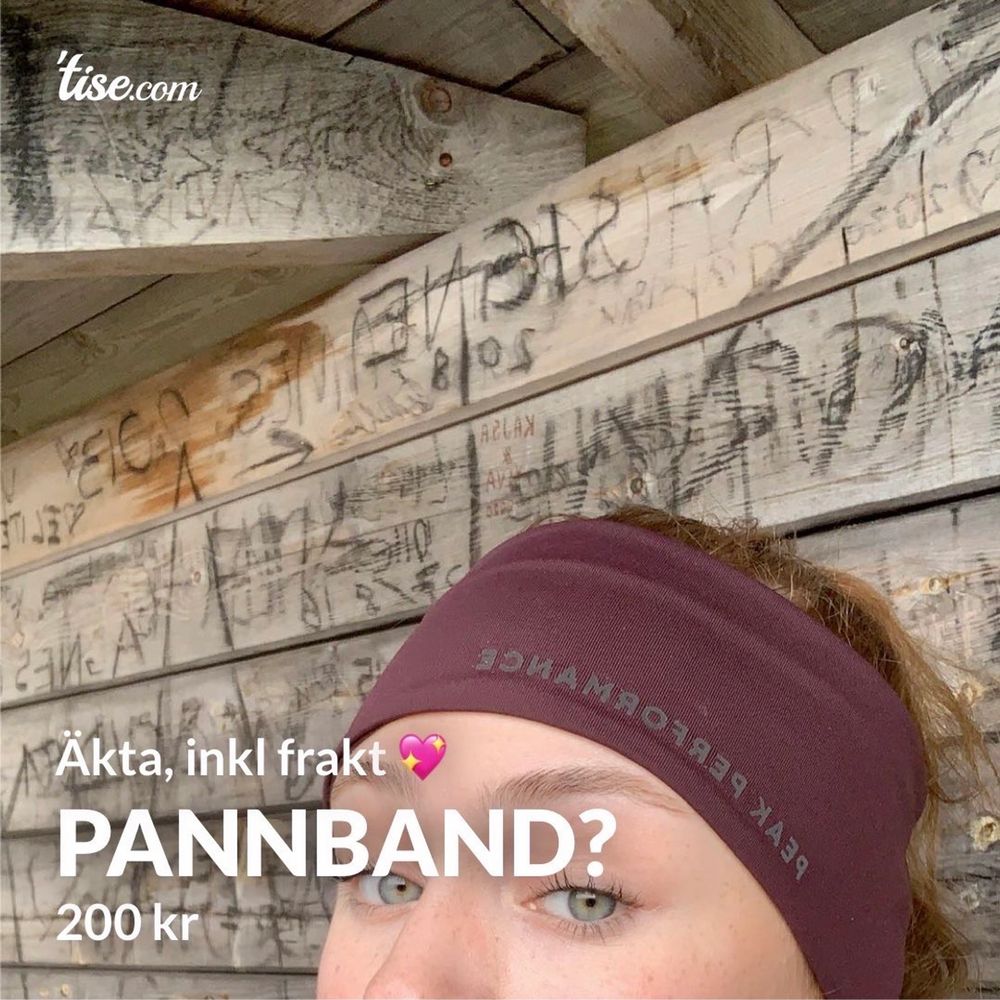 Pannband - Peak Performance | Plick Second Hand