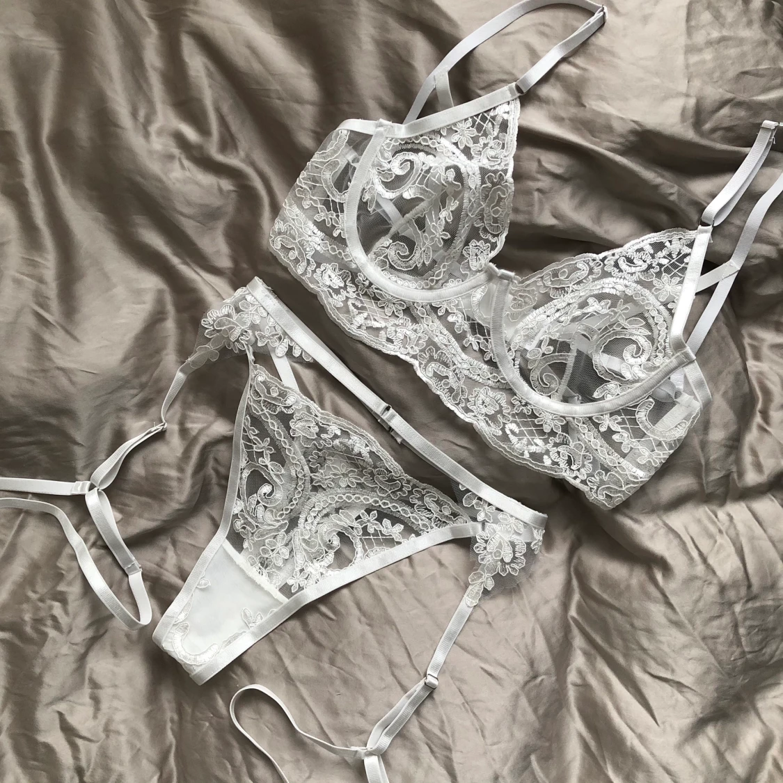 Spets lingerie underkläder  - 90