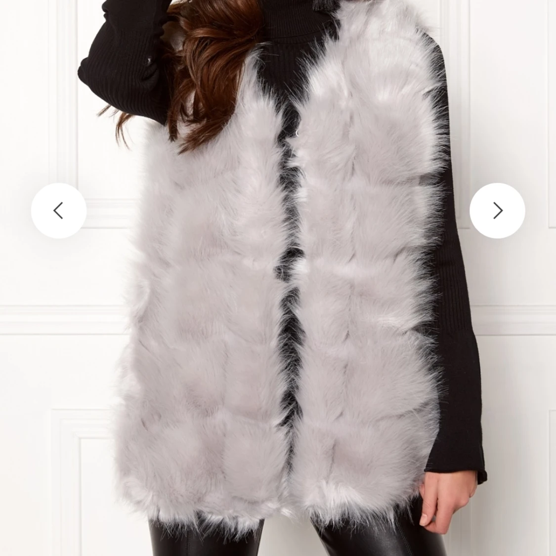 Faux fur vest från Urban mist - 90