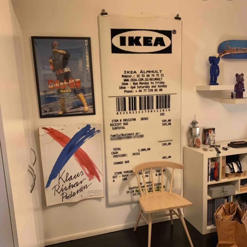 Säljer en ”kvittomatta” från Virgil x IKEA droppet i november. Hade planer på att använda den i framtiden men då jag även köpte den andra mattan så står den mest och dammar tyvärr. BUD FR. 900kr — KÖP 1100kr. Möts i Malmö/Lund. OÖPPNAD!. Övrigt.
