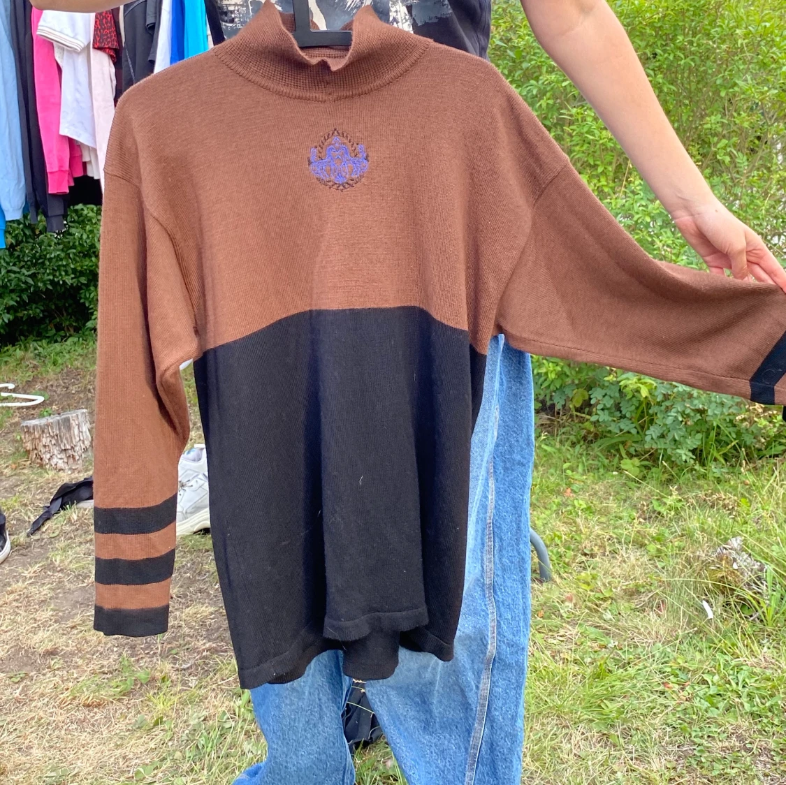 Superfin brun tröja 