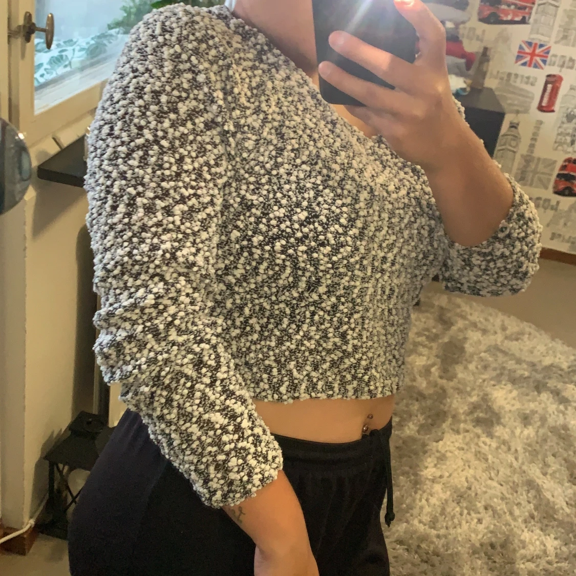 Stickad tröja från H&M