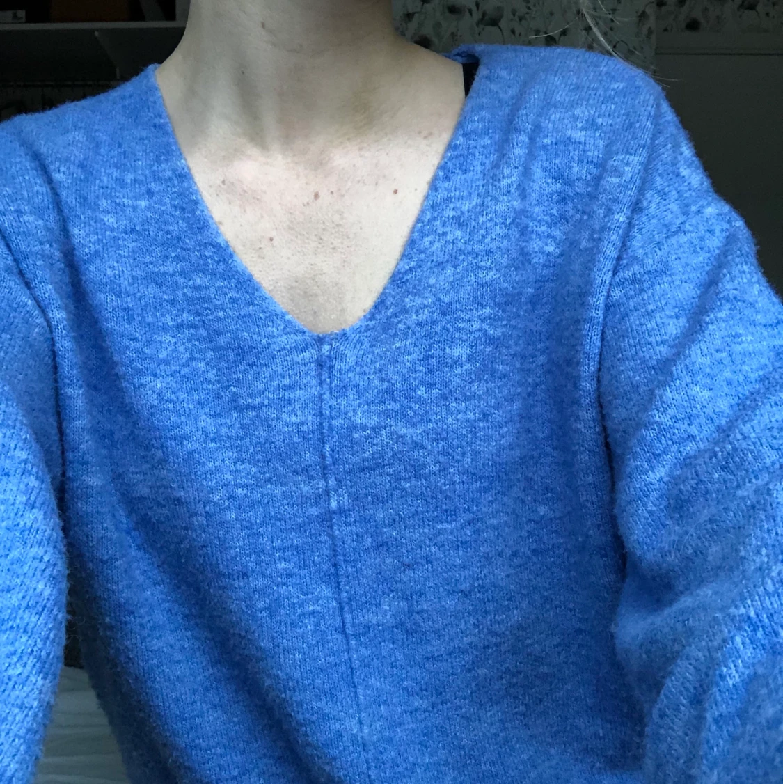 Blå tröja - 90