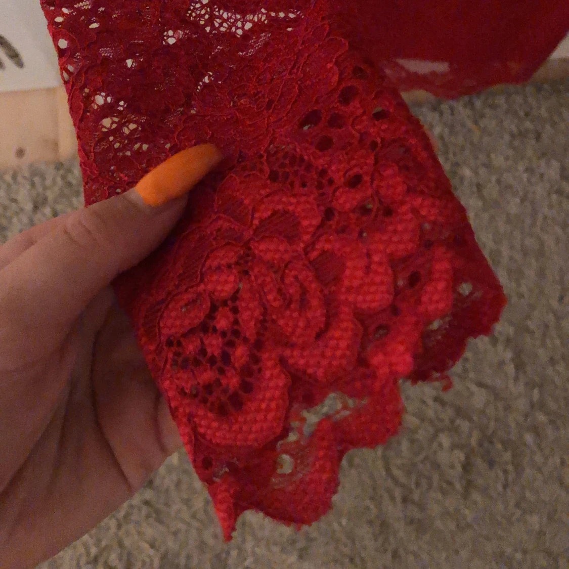 Röd klänning från hm - 91