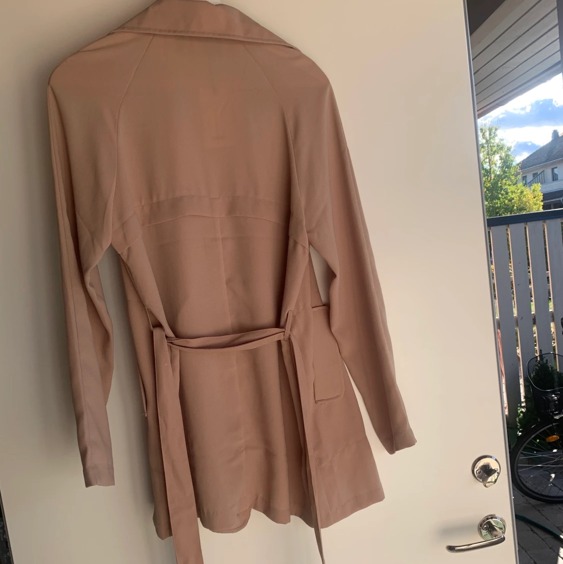 Tunn beigh kappa storlek S - 90