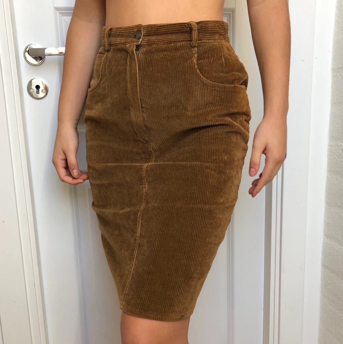 Vintage manchesterkjol