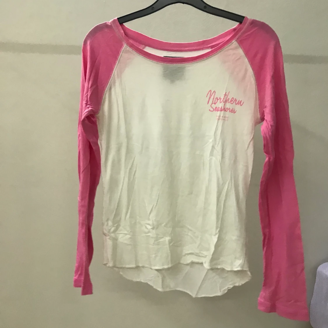 Vit och rosa tröja - 91