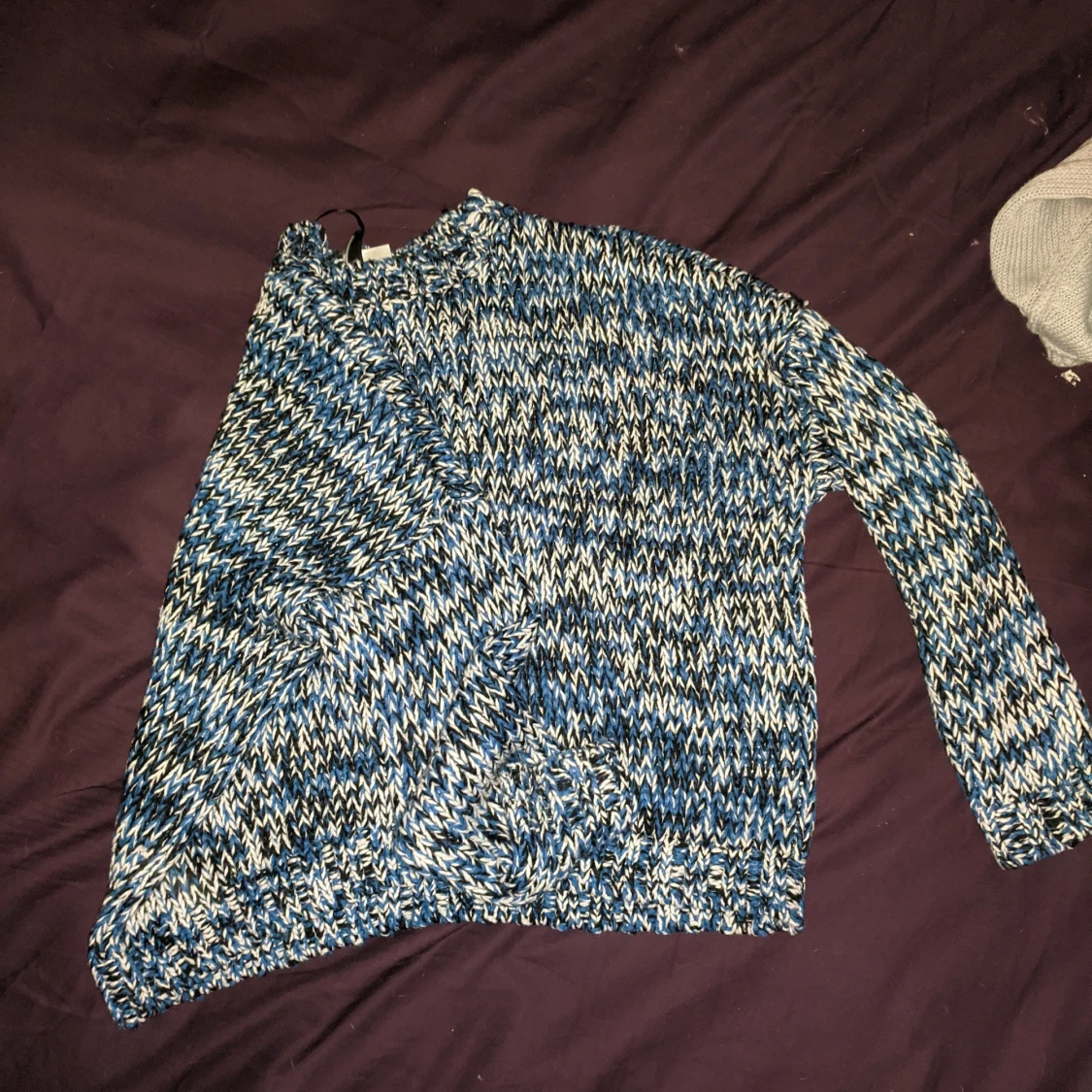 Stickad oversize - 90