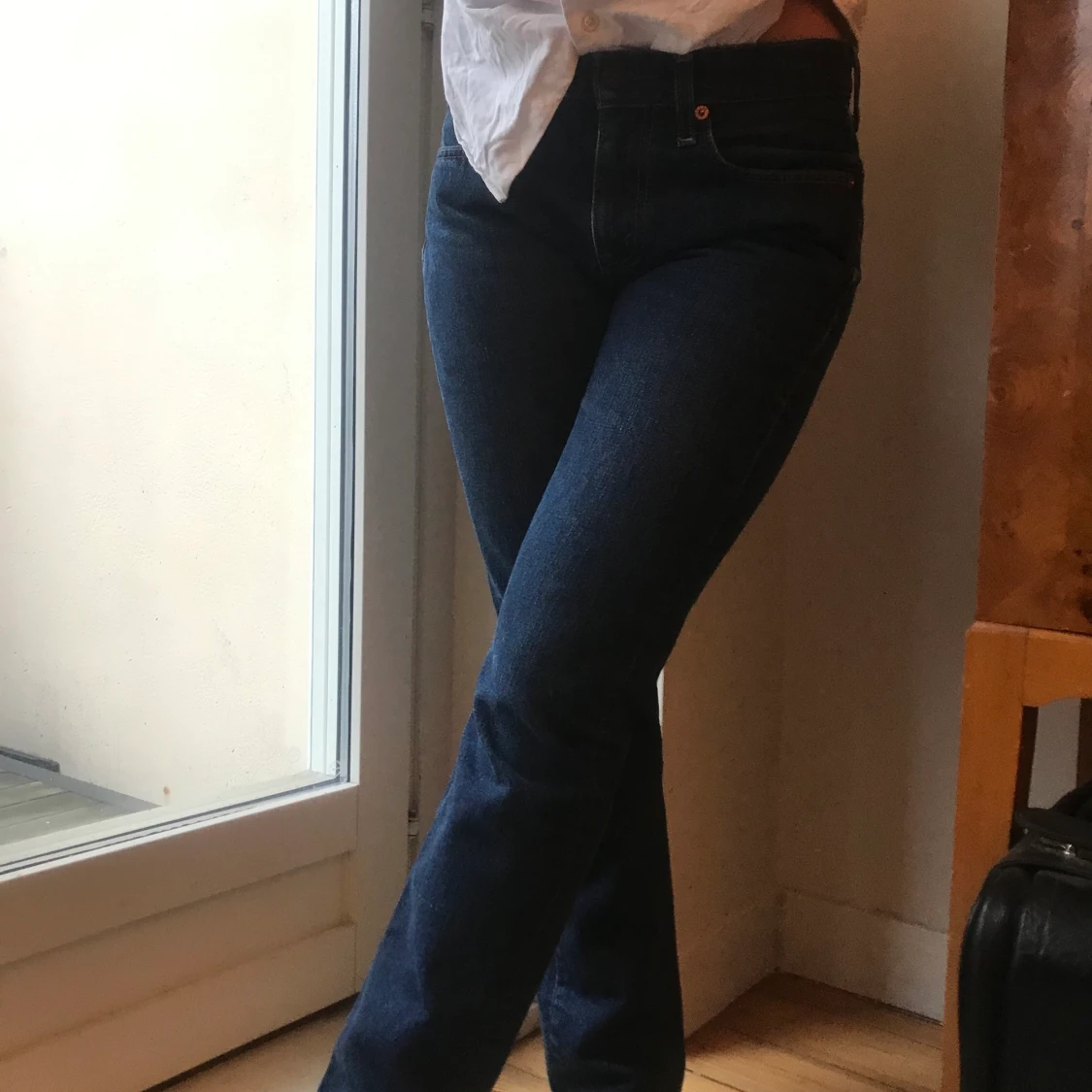 Mörkblåa jeans från Levis  - 91