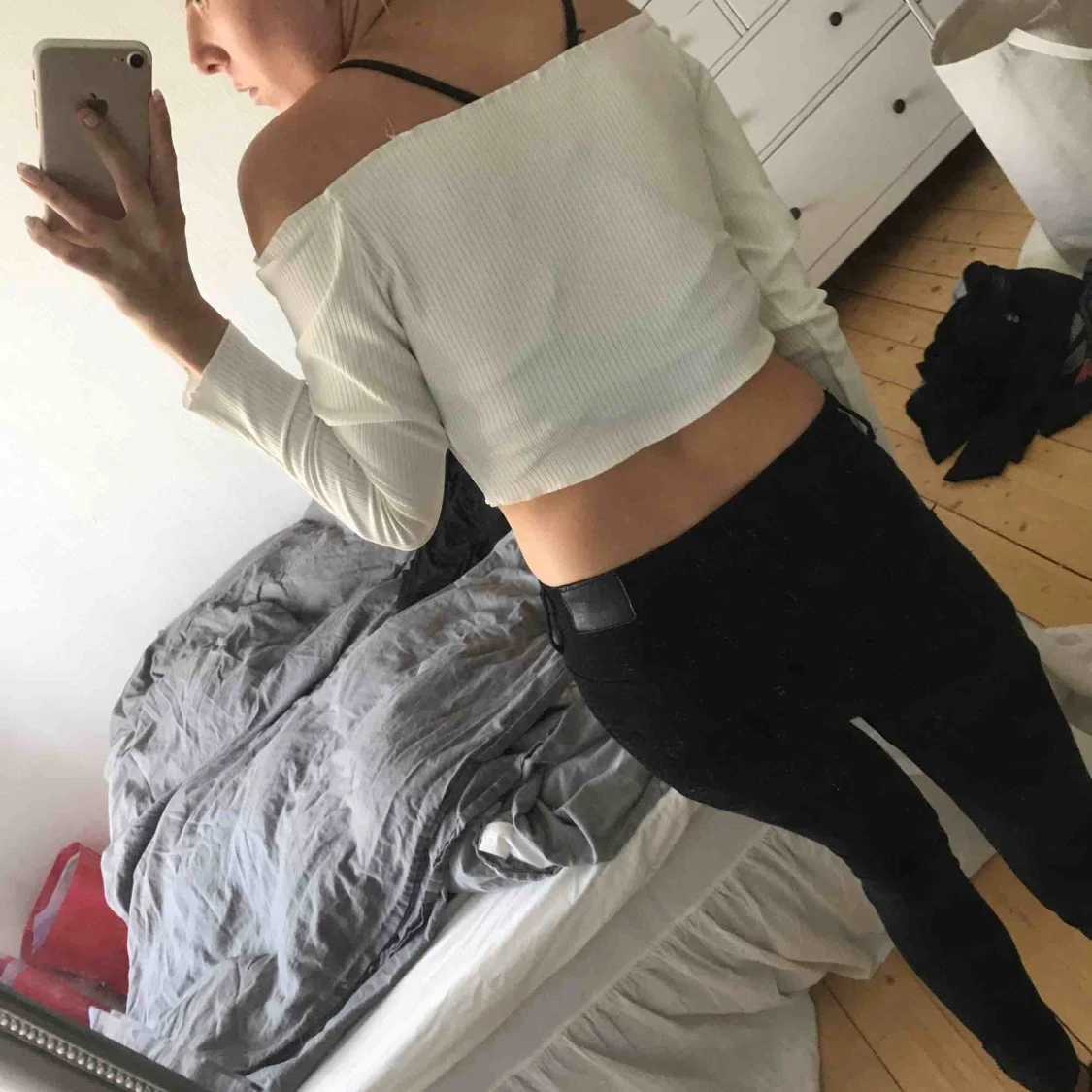 Härligt vit somrig topp  - 91