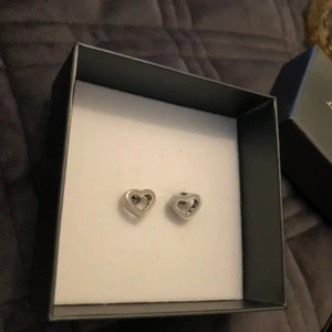  - Säljer ett par super fina hjärtformade örhängen från Edblad som passar till alla tillfällen. Örhängena har inte kommit till någon användning så dom är helt nya💕 Dom är i rostfritt stål och nickelfria ✨