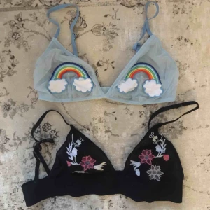  - 2 supersöta nät-bhar! 140 kr för båda inklusive frakt. kan även säljas seperat för 80 kr styck. 💓