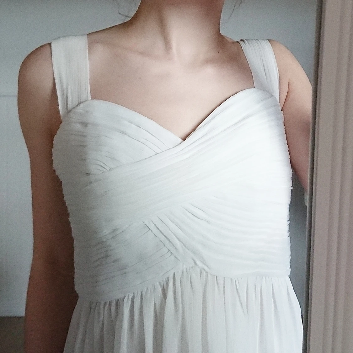 Vit klänning strl 36 - 90