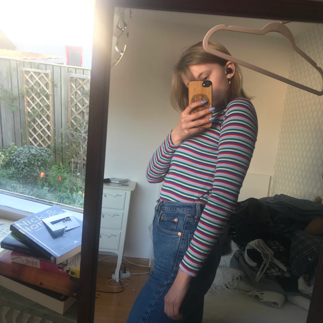 Monki tröja i  randigt mönster st xs - 91