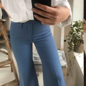  - (förra ägarens bilder) såå snygga byxor köpta här på plick! så jäkla fin modell men tyvärr för små på mig. frakten betalar köparen💜💜