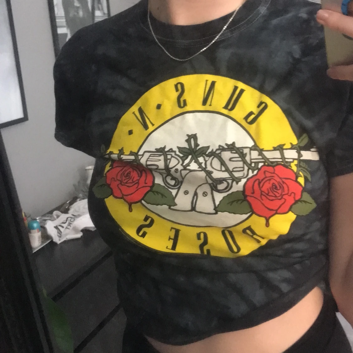 TIEDYE GUNS N ROSES TSHIRT VINTAGE LOOK