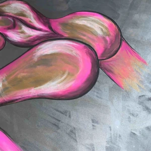  - Intressekoll på akrylmålning. Gör motiv efter önskemål, valfri storlek. Priset varierar beroende på storlek.