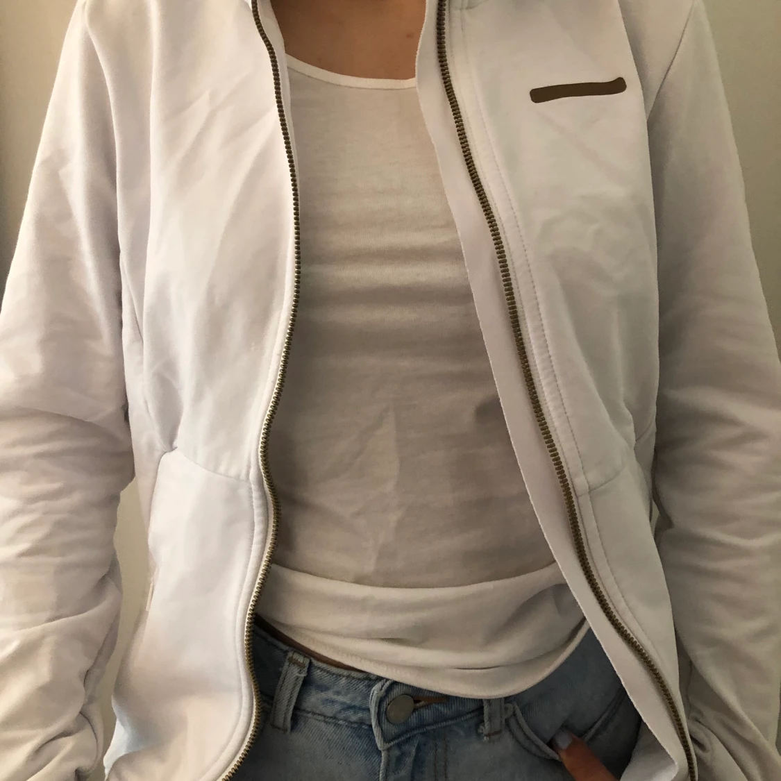 Hoodie med dragkedja från A-Z - 90