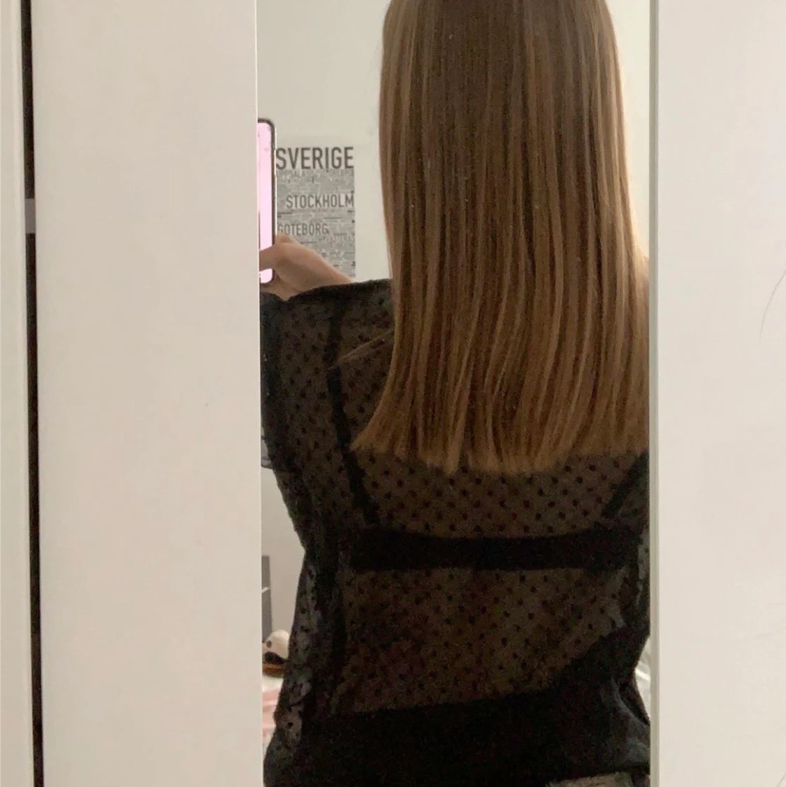 Gullig prickig tröja - 90