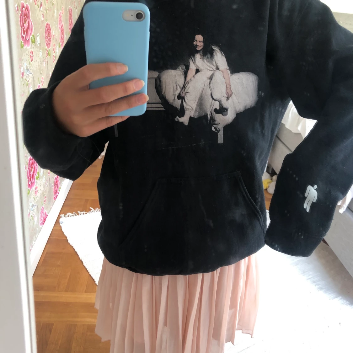 Äkta Billie eilish hoodie,köpt på blohsh - 90