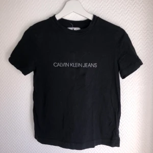 Calvin Klein T-shirt - T-shirt från Calvin Klein, storlek XS. Finfint skick! Nypris är 500 kr, mitt pris 200 kr men kan diskuteras. Frakt tillkommer 😋🌸