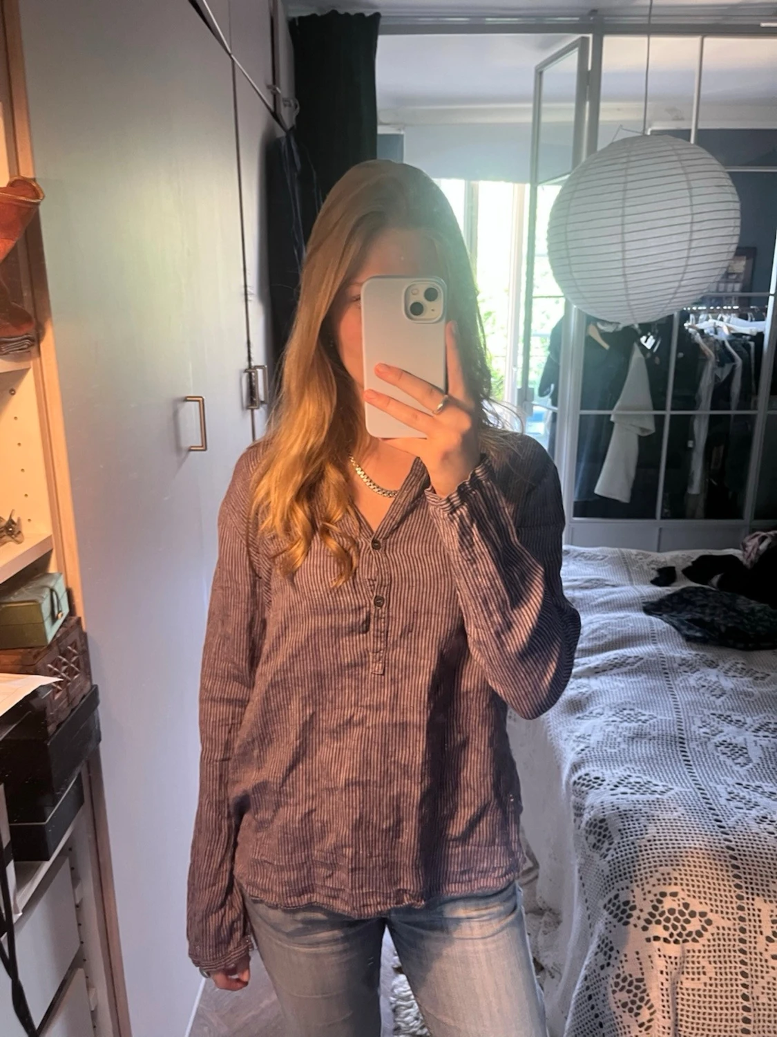Linne skjorta - 1