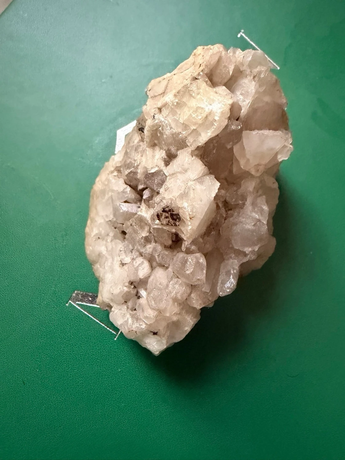 Bergkristall mineralsten Äkta  - 1