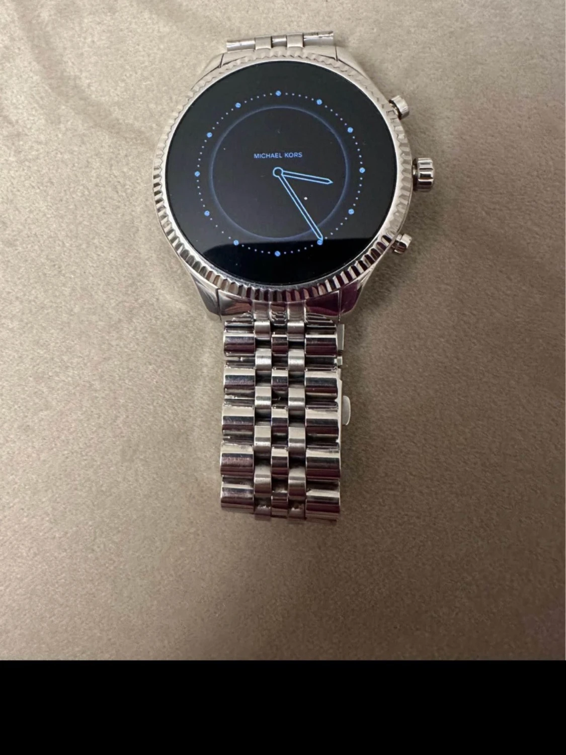 Michael Kors silverfärgad smartklocka - 1