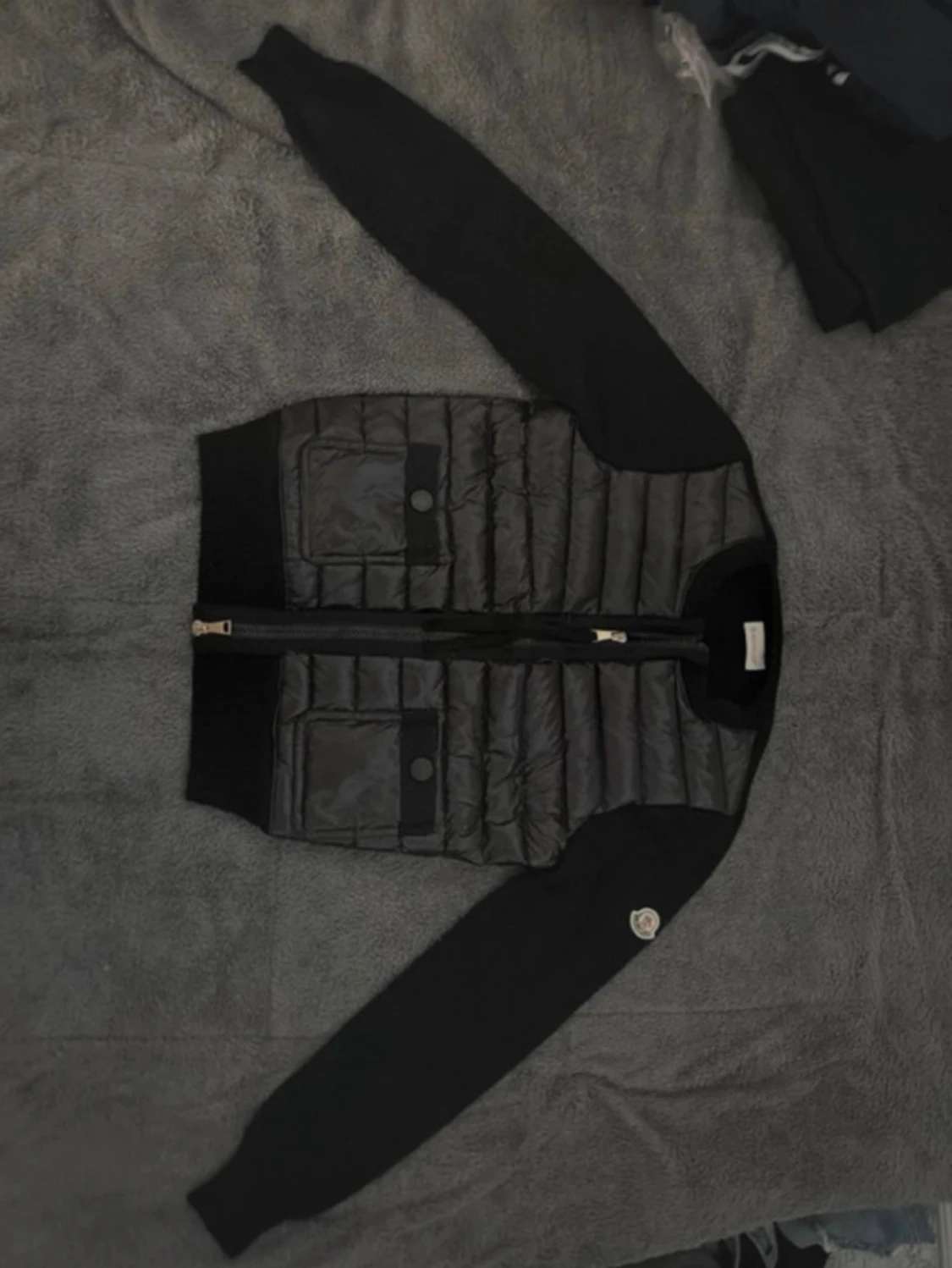 Moncler black jacket