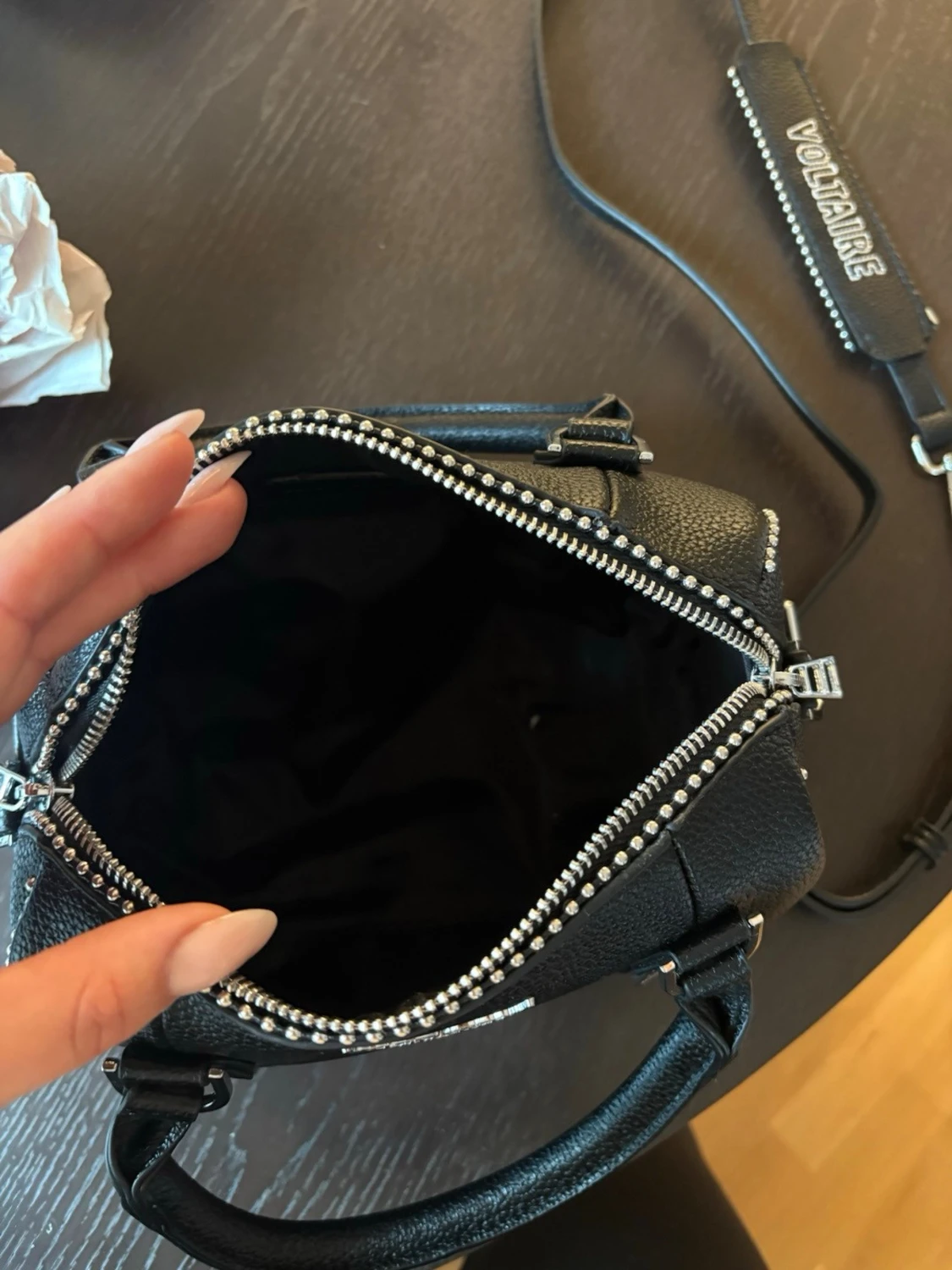 Svart Zadig & Voltaire handväska - 3