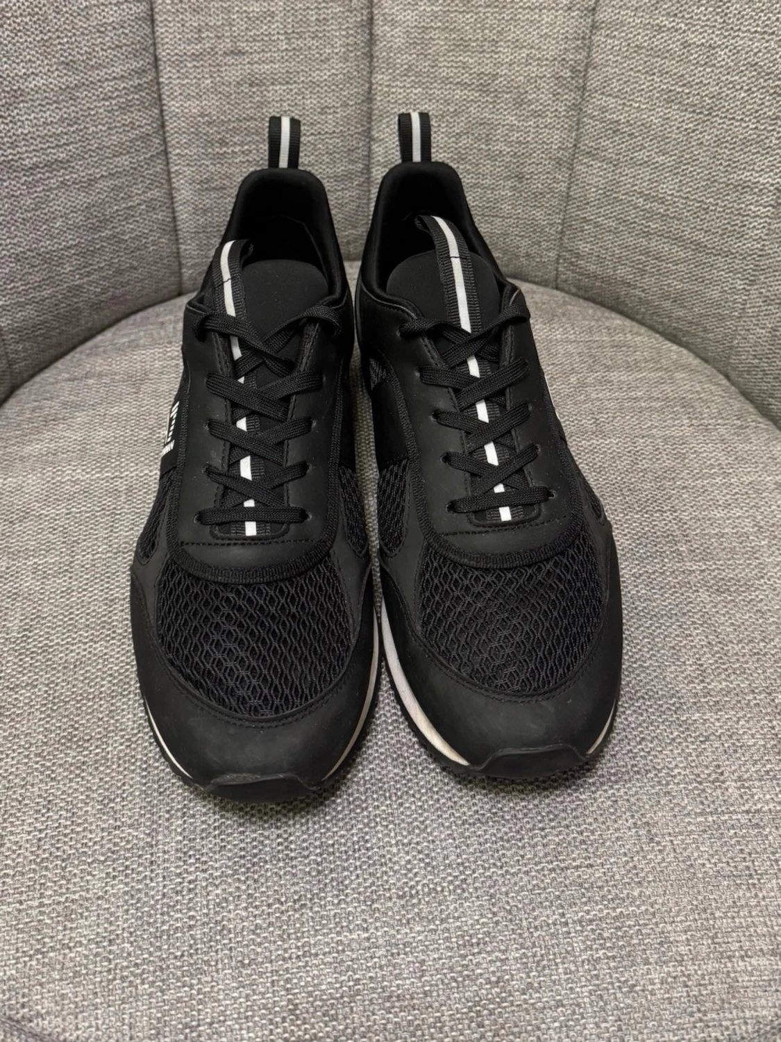 Svarta EA7 Emporio Armani sneakers - 4