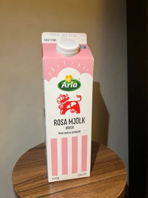 Arla Rosa Mjölk - En 1-liters förpackning Arla Rosa Mjölk!                                                .                                                                             Förpackningen är tom och ursköljd!