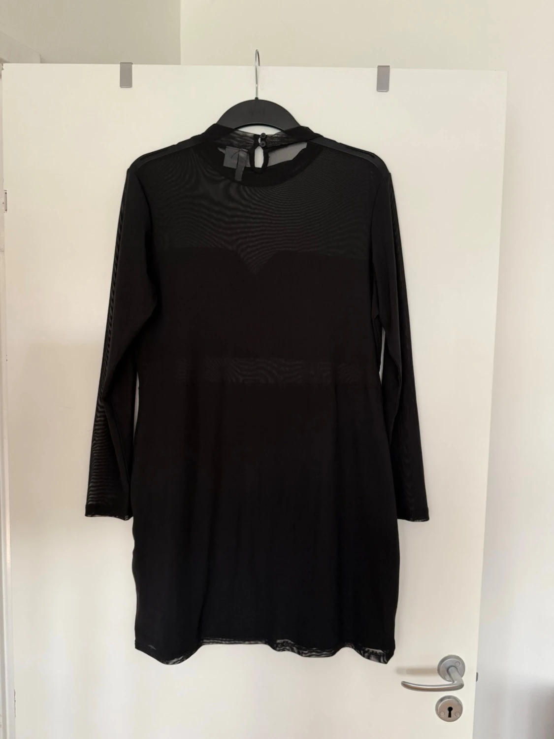 Klänning svart mesh  - 1