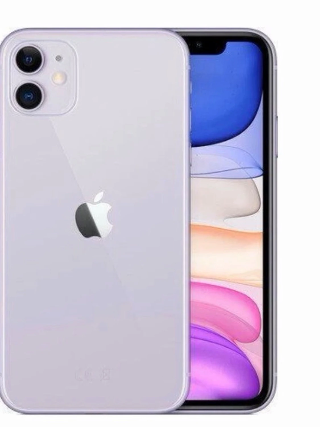 Lila iPhone 11 med original kartong