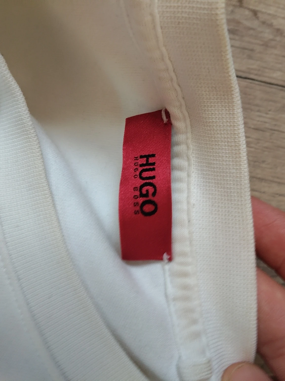 Vit Hugo-Boss hoodie  - 2