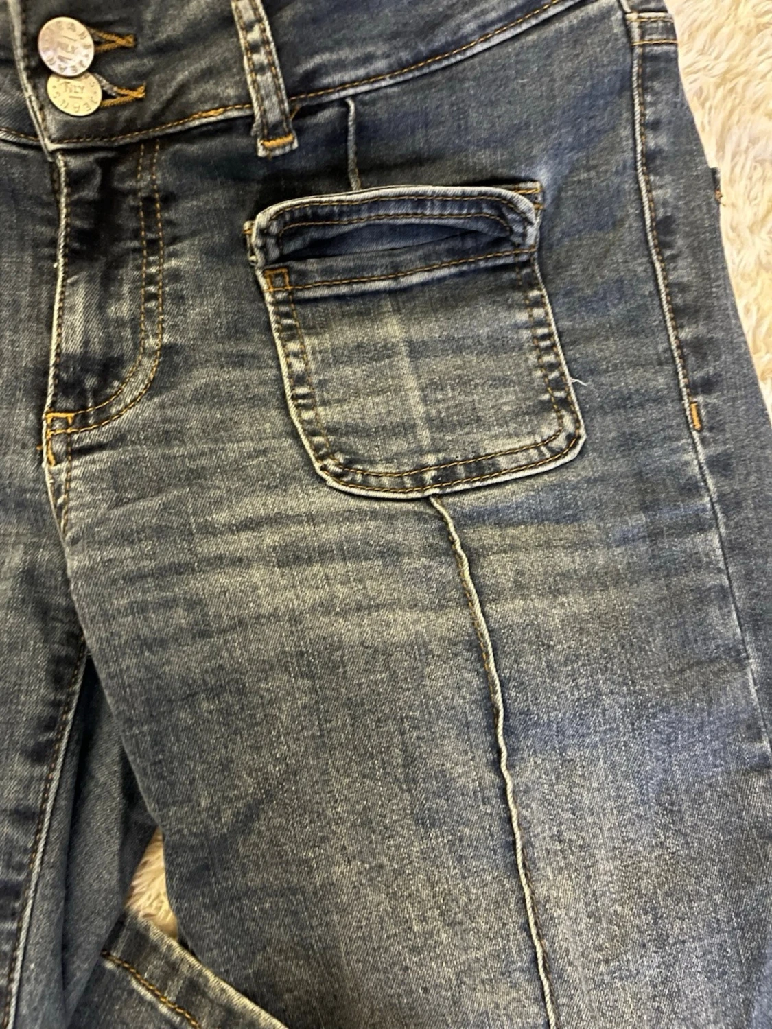 Nelly Jeans mörkblå - Stl 38 - 1