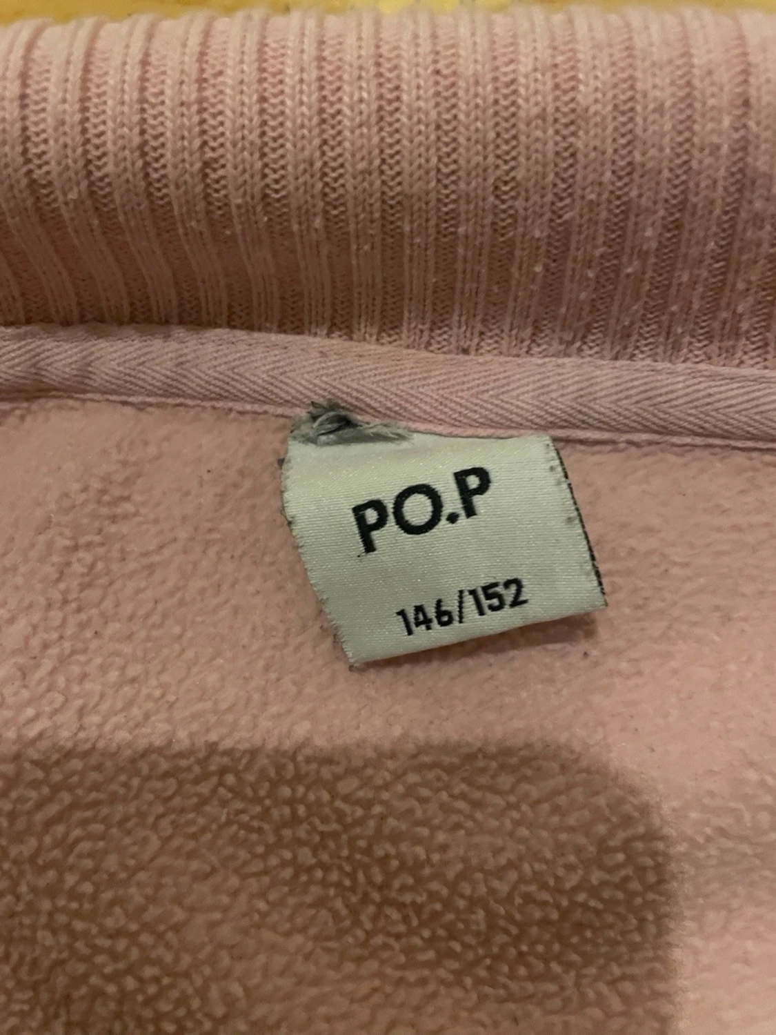 Rosa zip tröja  - 2