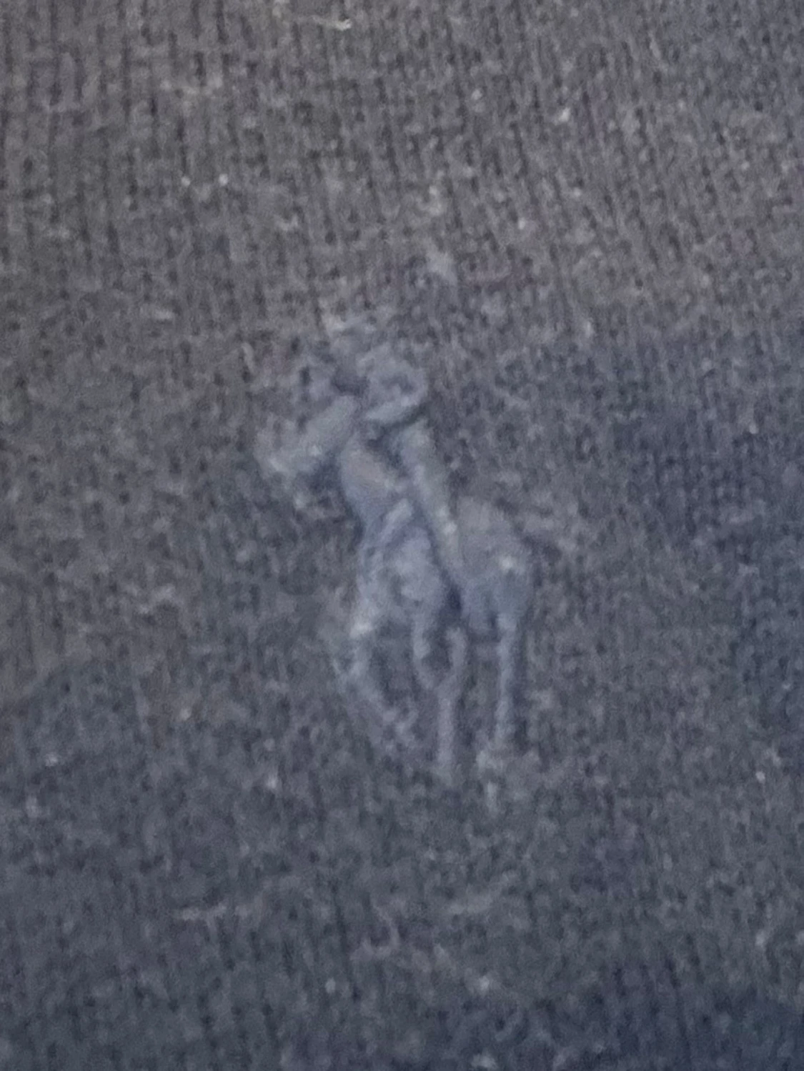 Mörkblå klassisk kofta med knappar - 5