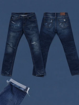 Custom tiger of Sweden jeans  - Riktigt tuffa tiger of Sweden jeans custom av mig det är ett hål som syns på sista bilden som går tack igenom men det är ingen problem igenkligen 