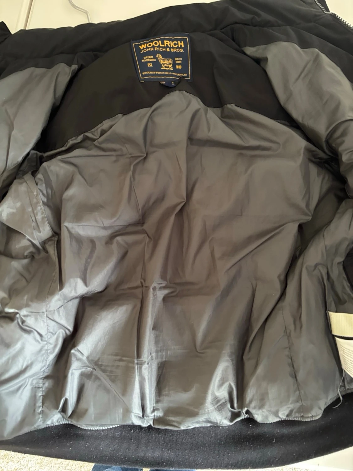 Svart Woolrich jacka - 3