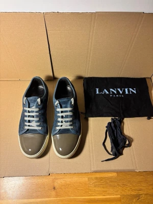 Lanvin Dbb1 Patent Cap Toe Sneaker 42 - Fint skick, nypris ~5000kr, 100% äkta, storlek: UK8/EU42