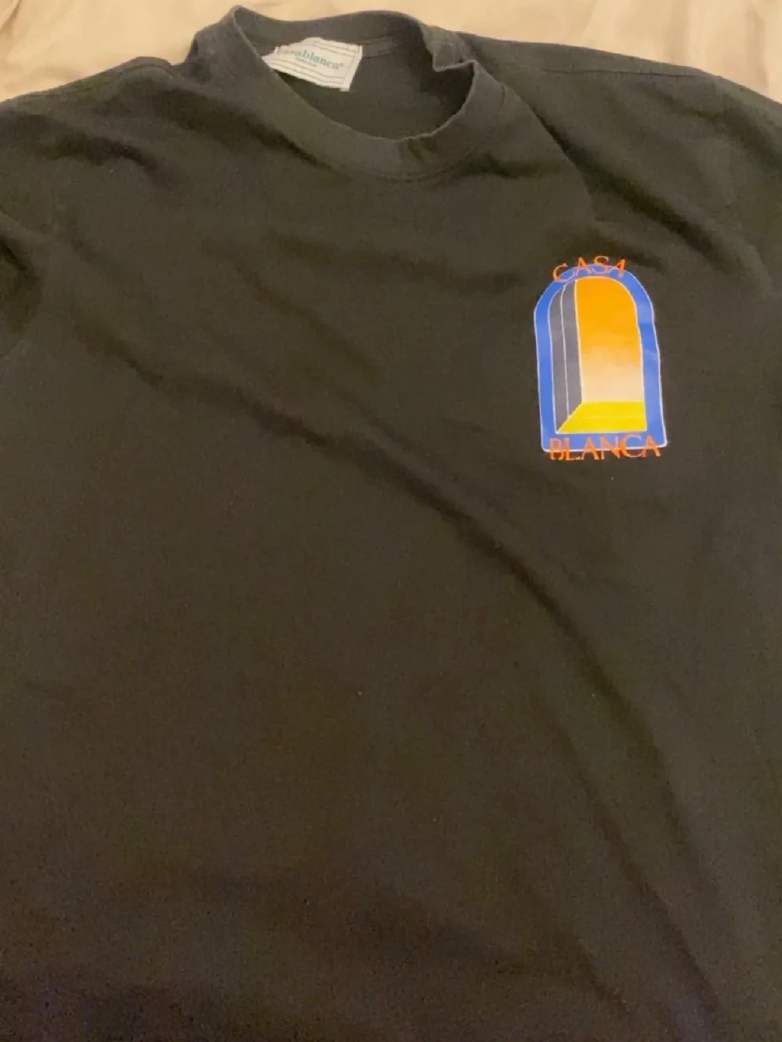 Svart Casa Blanca t-shirt