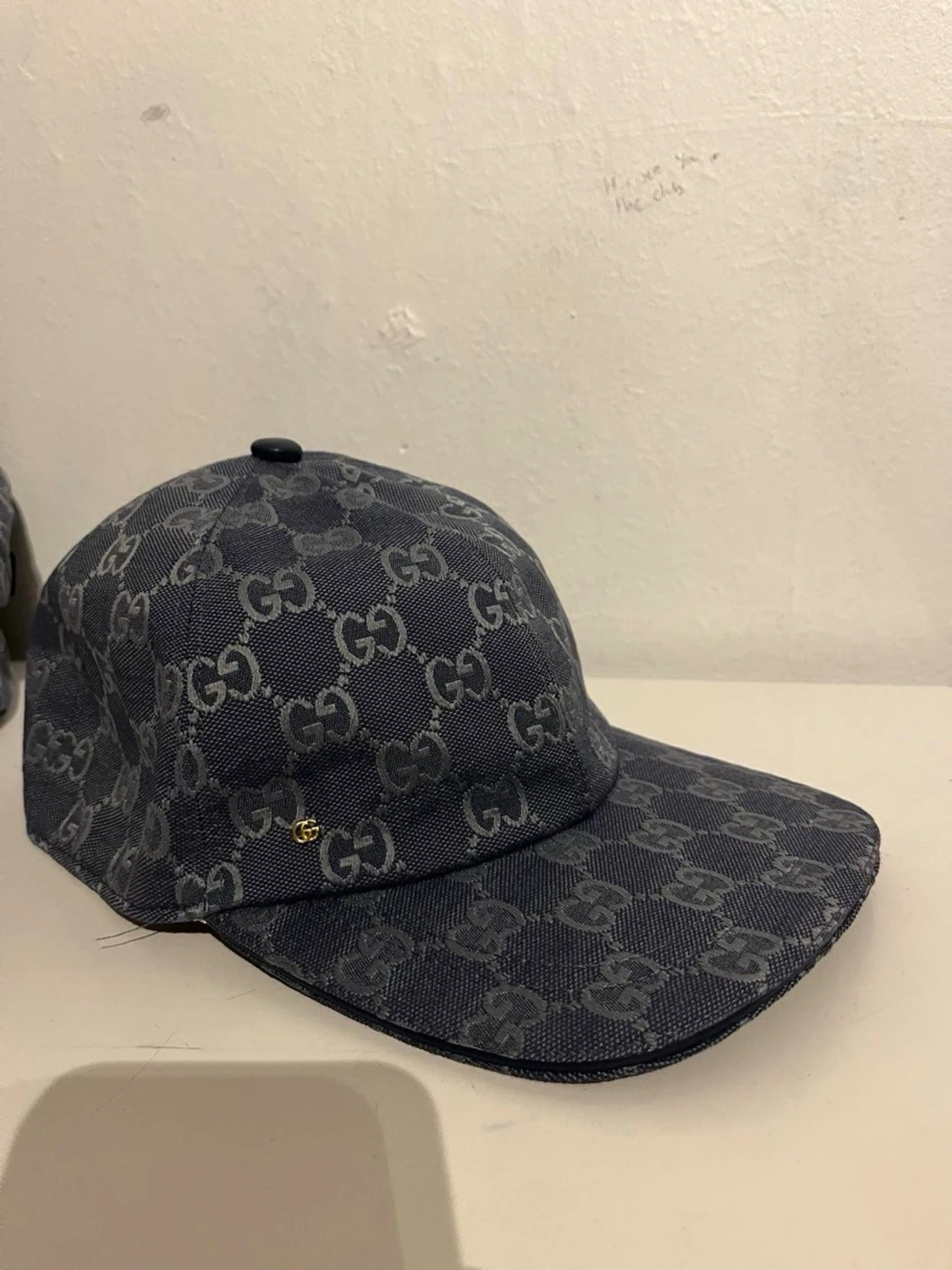 Blåa Gucci keps