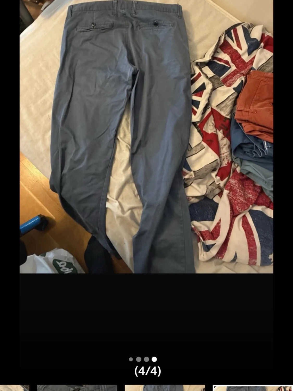 Blå chinos från Ralph Lauren - 3