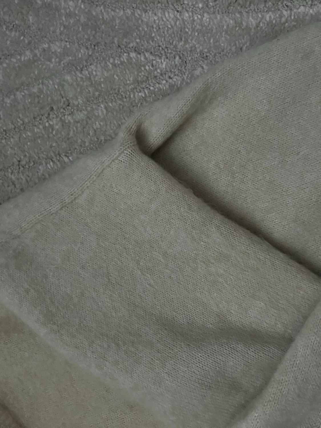 Beige mohair tröja h&m - 1