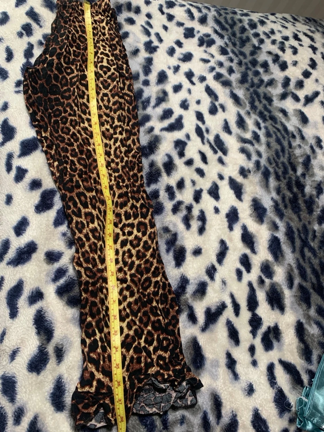 Leopardmönstrade byxor  - 4