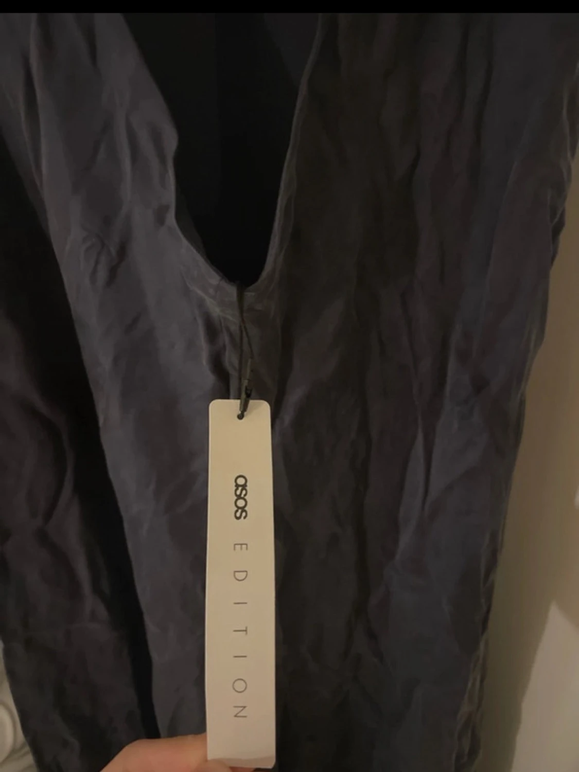 Mörkblå klänning - 3